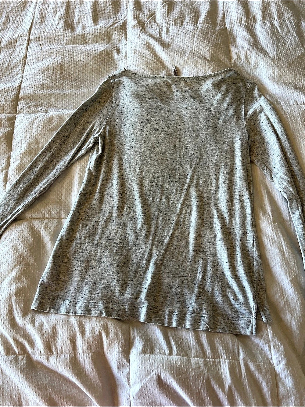 Banana Republic Long Sleeve Top in Gray Size Small